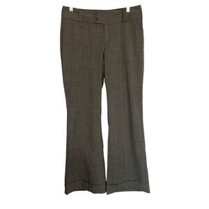 Banana Republic Gray Jackson Fit Stretch Wool Blend Pants Womens Size 8